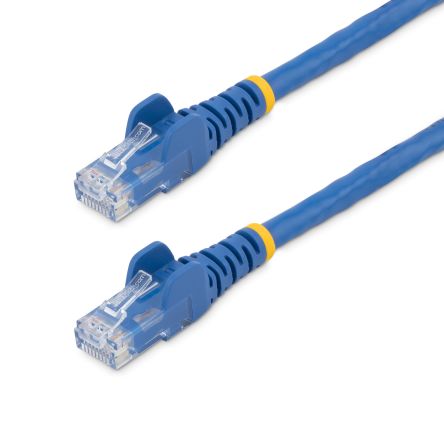StarTech.com Ethernetkabel Cat.6, 10m, Blau Patchkabel, A RJ45 U/UTP Stecker, B RJ45, PVC