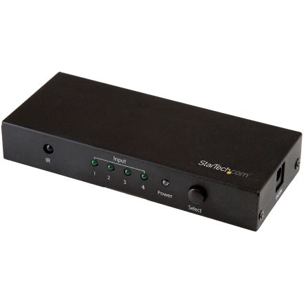 StarTech.com HDMI HDMI-Schalter HDMI 4-Port, 3840 X 2160 4 Videoeingänge 1 Videoausgänge