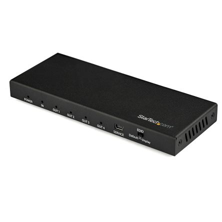 StarTech.com HDMI Video-Splitter HDMI 2-Port, 4096 X 2160 1 Videoeingänge 4 Videoausgänge