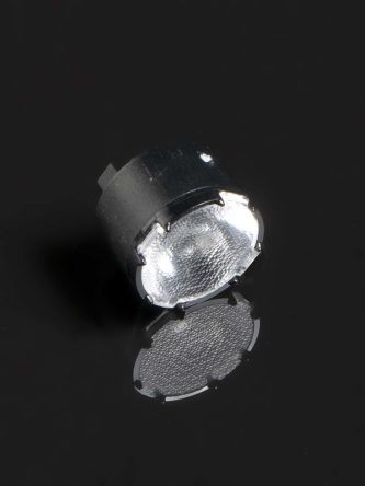 Ledil Kit De Óptica Y Soporte Para LED, Diámetro 10mm, 10 Dia. X 6.05mm, Ancho, 35 ° Redondo, Serie Lisa