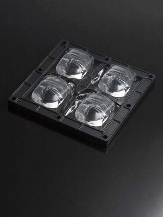 LED Linse Ledil STRADA C15962 50mm 2X2-FS3 für 4 LEDs ws2812 5050 1W-Leds