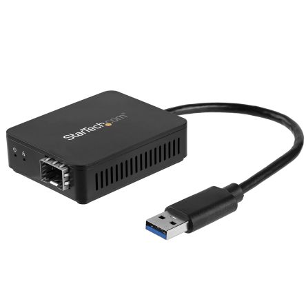 StarTech.com USB-Ethernet-Adapter USB 3.0 A USB A B SFP-Lichtwellenleiter Anschluss 1
