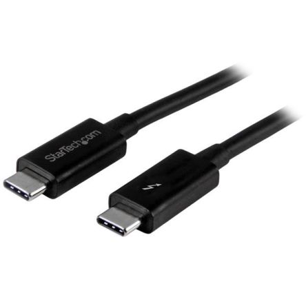 StarTech.com Cable USB 3.1, Con A. Thunderbolt 3 Macho, Con B. Thunderbolt 3 Macho, Long. 2m