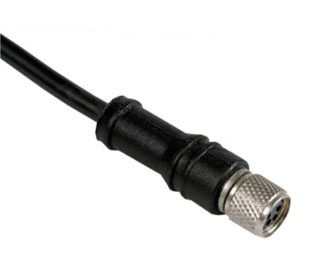 RS PRO Straight Female 4 Way M8 To Unterminated Sensor Actuator Cable, 2m