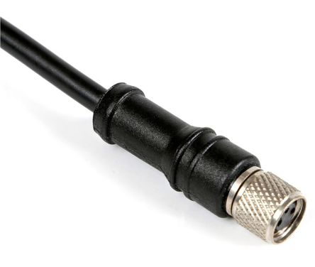 RS PRO Straight Female 3 Way M8 To Unterminated Sensor Actuator Cable, 2m