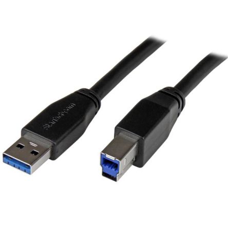 StarTech.com USB-Kabel, USBA / USB B, 1m USB 3.0 Blau