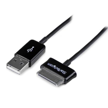 StarTech.com USB-Kabel, USBA / Samsung Dock, 1m USB 2.0 Schwarz