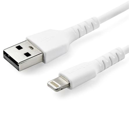 StarTech.com USB-Kabel, USBA / Lightning, 1m USB 2.0 Weiß