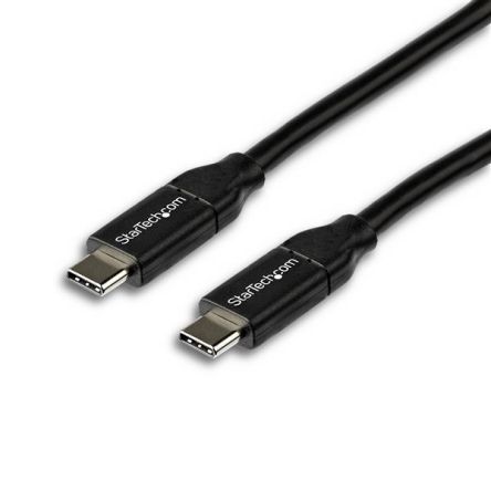 StarTech.com USB-Kabel, USB C / USB C, 2m USB 2.0 Schwarz