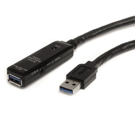 StarTech.com USB-Kabel, USBA / USBA, 3m USB 3.0 Schwarz
