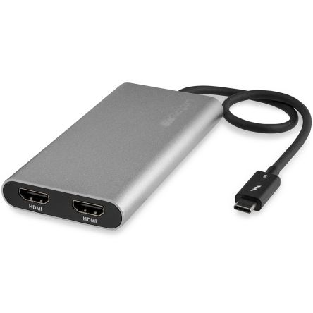 StarTech.com USB C To HDMI Adapter, USB 3.1, 2 Supported Display(s) - 4K @ 60Hz