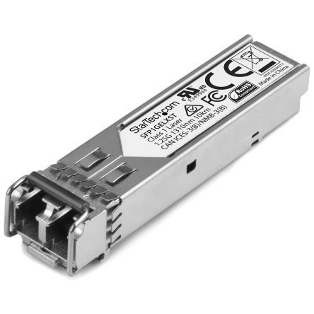 StarTech.com Transceiver Juniper, LC, Vollduplex, Single Mode 1.25Gbit/s 10km, 1000Mbit/s