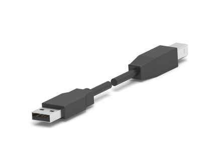 TE Connectivity USB-Steckverbinder A → B Stecker/Stecker