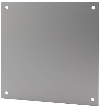 Bopla Aluminium Frontplatte, 159 X 99 X 1mm, Natur