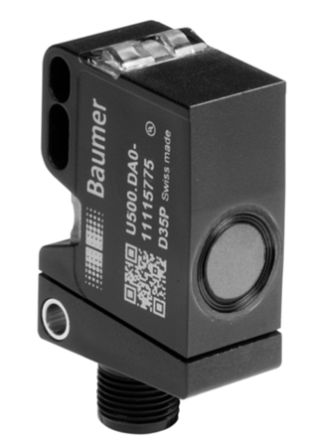 Baumer Sensor De Proximidad, Alcance 70 → 1000 Mm, Interfaz IO-Link, 12 → 30 V Dc, IP67