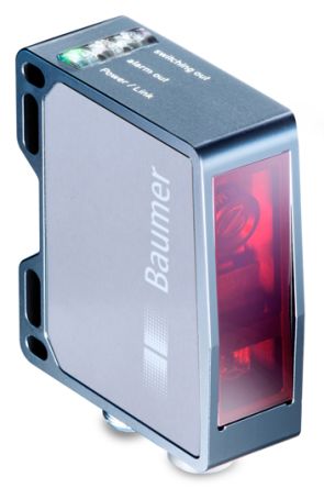 Baumer Sensor De Distancia Rectangular Distance, Alcance 40 Mm → 140 Mm, Salida Analógica, Conector De M12 8
