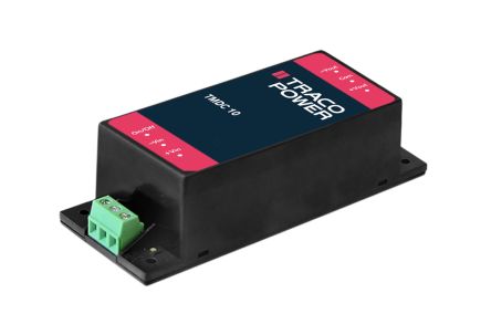 TRACOPOWER Convertisseur DC-DC, TMDC 10, Montage Châssis, 10W, 2 Sorties, ±12V C.c., ±416mA