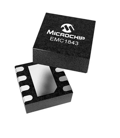 Microchip Capteur De Température, -40 à +125 °C., WDFN 8-pin