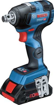 Bosch GDS 18 V-200 C, 1/2 Zoll Akku Schlagschrauber, 3400U/min / 200Nm, UK-Netzstecker