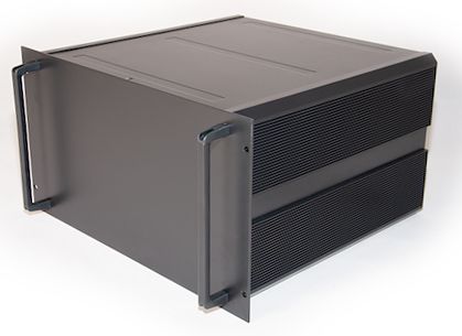 RS PRO Caja De Montaje En Rack De 19 6U, De Aluminio, Aluminio Extruido, 335 X 425 X 262mm