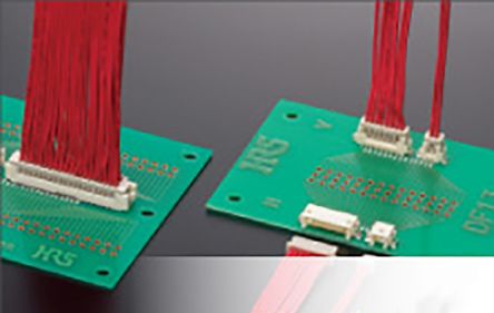 Hirose Conector Macho Para PCB Ángulo De 90° Serie DF13 De 2 Vías, 1 Fila, Paso 1.25mm, Para Soldar, Montaje Superficial