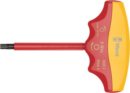 Wera Metrisch Innensechskant-Schlüssel 5mm T-Griff