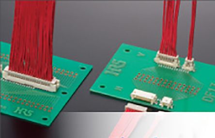 Hirose DF13 Leiterplatten-Stiftleiste Gerade, 2-polig / 1-reihig, Raster 1.25mm, Kabel-Platine, Lötanschluss-Anschluss,