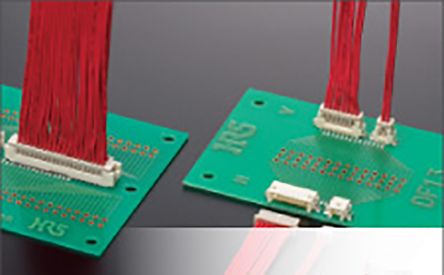 Hirose DF13 Series Right Angle Surface Mount PCB Header, 2 Contact(s), 1.25mm Pitch, 1 Row(s), Shrouded
