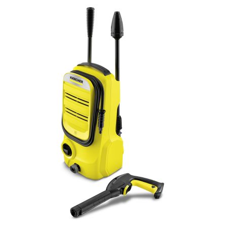 Image of KARCHER K2 Compact Pressure Washer - 110 bar, Black,Yellow