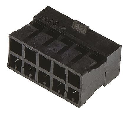 Molex Boîtier De Connecteur à Sertir Femelle, 10 Contacts 1 Rang, Pas 2mm, Montage Sur Câble, Série Milli-Grid