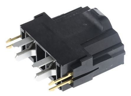 Molex Mini-Fit Sr. Leiterplatten-Stiftleiste Gerade, 2-polig / 1-reihig, Raster 10.0mm, Kabel-Platine,
