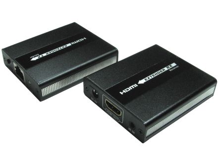 NewLink Extender Video-Extender HDMI CATx, 1080 Max., 1 Videoanschlüsse, 120m Erweiterungsdistanz, 58 X 68 X 16mm,