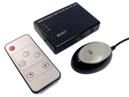 NewLink HDMI-Schalter HDMI 3-Port, 4K X 2K 1 Videoeingänge 3 Videoausgänge