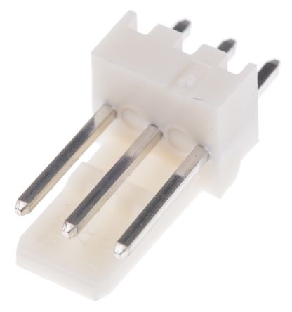 Molex KK, Mini-Latch Series Straight Through Hole PCB Header, 3 Contact(s), 2.5mm Pitch, 1 Row(s), Shrouded