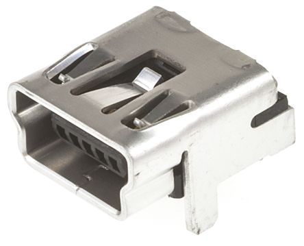 Molex USB-Steckverbinder 2.0 Mini Buchse / 1.0A, SMD