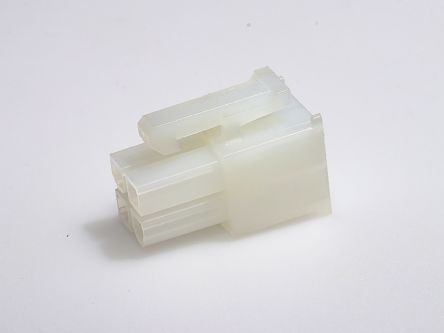 Molex Mini-Fit Crimpsteckverbinder-Gehäuse Buchse 4.2mm, 4-polig / 2-reihig, Kabelmontage Für