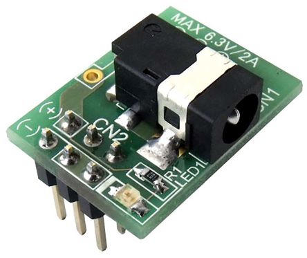 Sunhayato Kit De Desarrollo Para PCB,, 15.24 <font Face=symbol>´</font> 20.32 <font Face=symbol>´</font> 15.60mm, Placa De Alimentación Para Placa