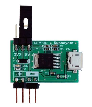 Sunhayato Kit De Desarrollo Para PCB,, 17.78 X 27.94mm, Placa De Alimentación USB