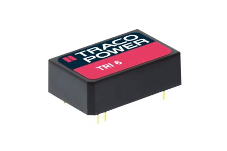 TRACOPOWER Convertidor Dc-dc 6W, Salida 5V Dc, 1.2A, 0.005