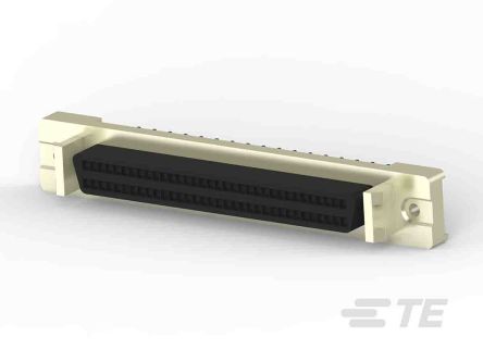 TE Connectivity Amplimite 0.50 Sub-D Steckverbinder Buchse, 68-polig / Raster 1.27mm, Durchsteckmontage Lötanschluss
