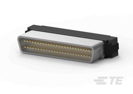 TE Connectivity SCSI-Steckverbinder 50-polig Stecker, Kabelmontage, 1.27mm, Serie IDC AMPLIMITE 0.50