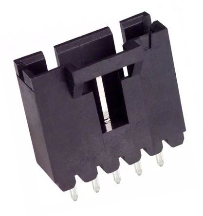 TE Connectivity AMPMODU MTE Leiterplatten-Stiftleiste Gerade, 5-polig / 1-reihig, Raster 2.54mm,