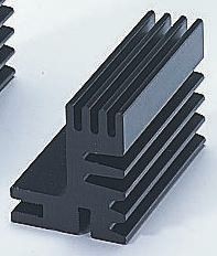 Fischer Elektronik Heatsink, 8.1K/W, 50 X 30 X 28mm
