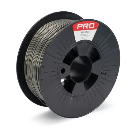 RS PRO CARBON-P 3D-Drucker Filament, Schwarz, 1.75mm, FDM, 1kg