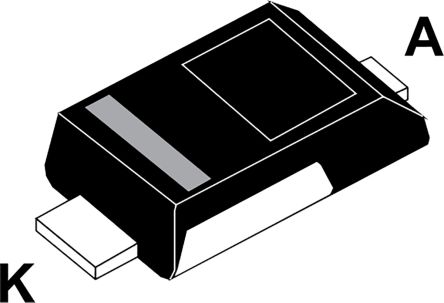 STMicroelectronics Diode Zener, 28V,, Dissip. ≤ 400 W StmiteFLAT