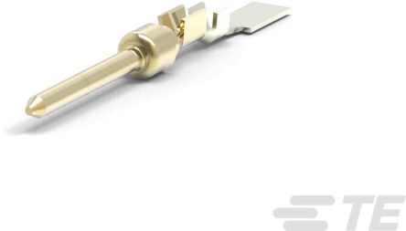 TE Connectivity AMPLIMITE HDP-20 Sub-D Steckverbinderkontakt, Stecker, Crimpanschluss, Messing, Gold, 28→ 24