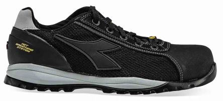 Diadora Utility Scarpe Sportive Antinfortunistiche S1P GLOVE NET LOW PRO S1P HRO SRA ESD, Uomo Tg. 38, Col. Nero,