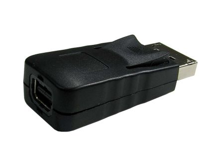 RS PRO DisplayPort-Kabel A Display-Anschluss B Stecker DP (DisplayPort) Mini - Buchse, 36.5mm