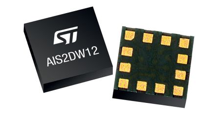STMicroelectronics Beschleunigungsmesser 3-Achsen SMD I2C / SPI Digital LGA 100Hz 12-Pin