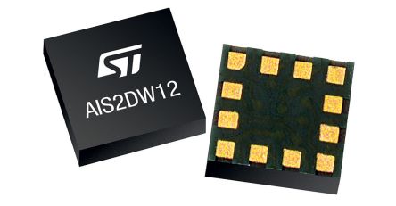 STMicroelectronics Beschleunigungsmesser 3-Achsen SMD I2C / SPI Digital LGA 100Hz 12-Pin